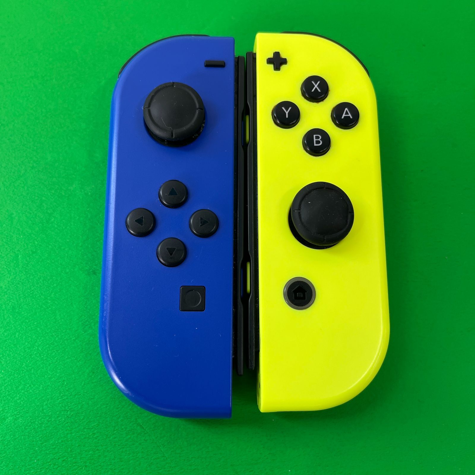 動作確認、清掃、消毒済み】純正 joy-con ジョイコン ブルー