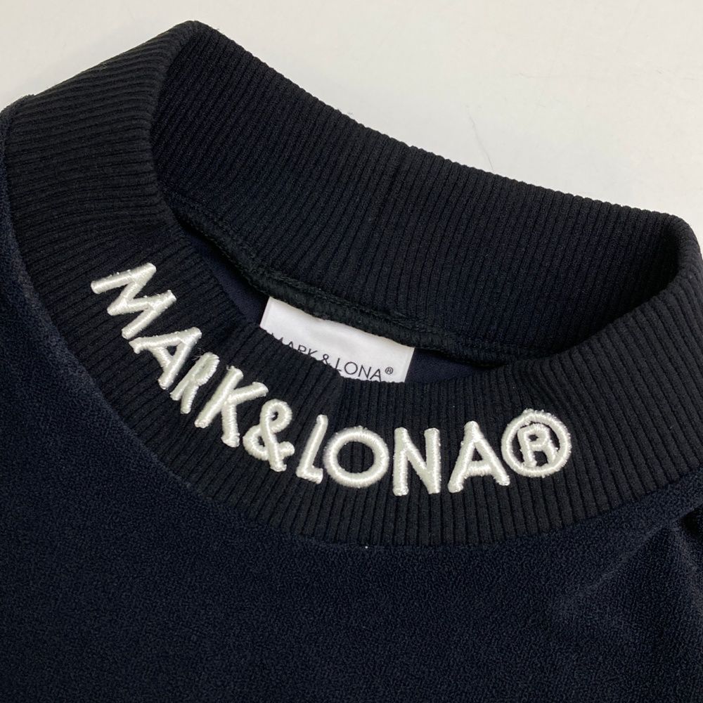 MARK & LONA モックネック38 MARK & LONA モックネック38 MARK&LONA 38 M モックネックシャツ