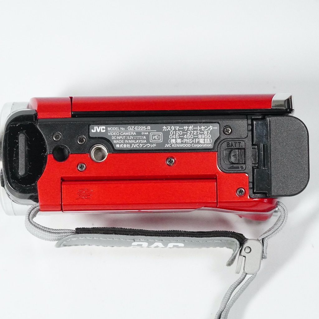 JVC Victor Everio GZ-E225-R レッド 動作OK 返金保証 /1868 - メルカリ