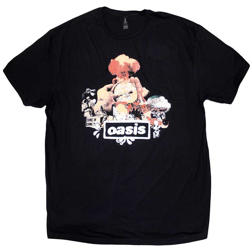 Amazon.co.jp: オアシス oasis 30周年特別展 Key Visual Tシャツ