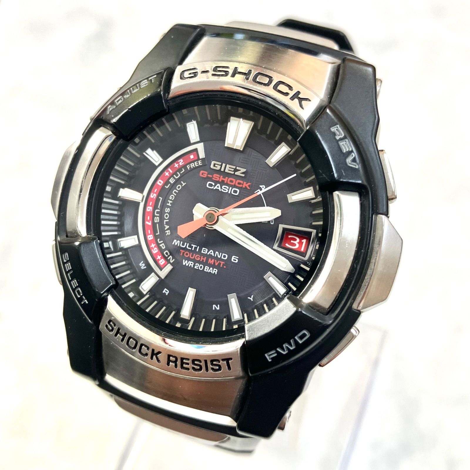 G-SHOCK　GS-1000D-1AJF　耐衝撃　電波　ソーラー　20気圧防水 2025年最新】g-shock GS-1000Dの人気アイテム - メルカリ