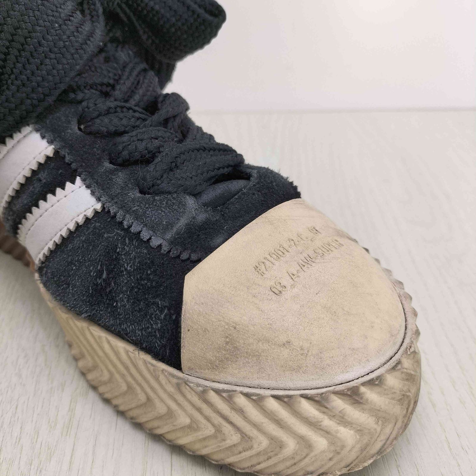アディダス adidas AW Skate Super Alexander Wang Black White メンズ 