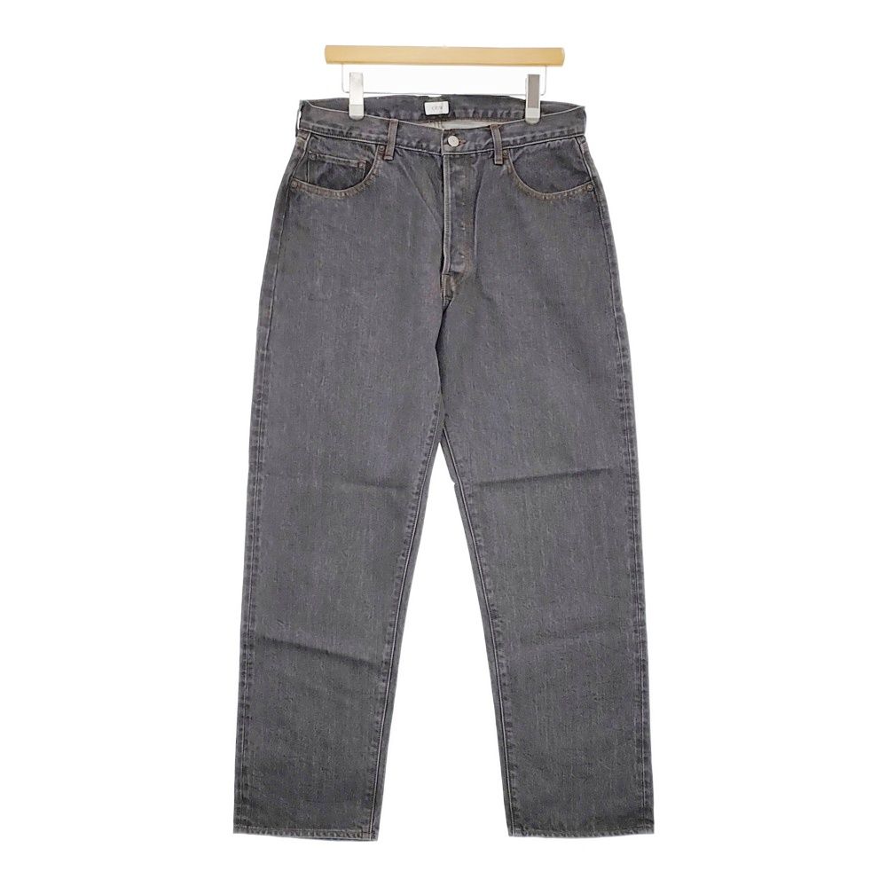 CIOTA グレースビンコットン13.5ozストレートデニム 34 NPTM-1STB-MGR 定価29700円 デニムパンツ グレー メンズ シオタ 5-0405G♪