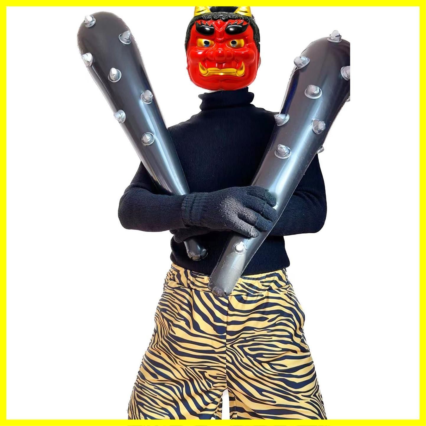 限定商品】ハロウィン コスプレ ドデカこん棒 空気入れ こん棒