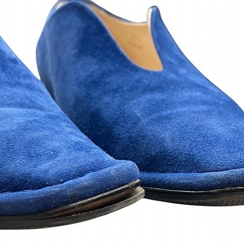 mame kurogouchi×TOD's ミュール　スウェード　ネイビー トッズ TOD'S × MAME KUROGOUCHI マメクロゴウチ スウェード