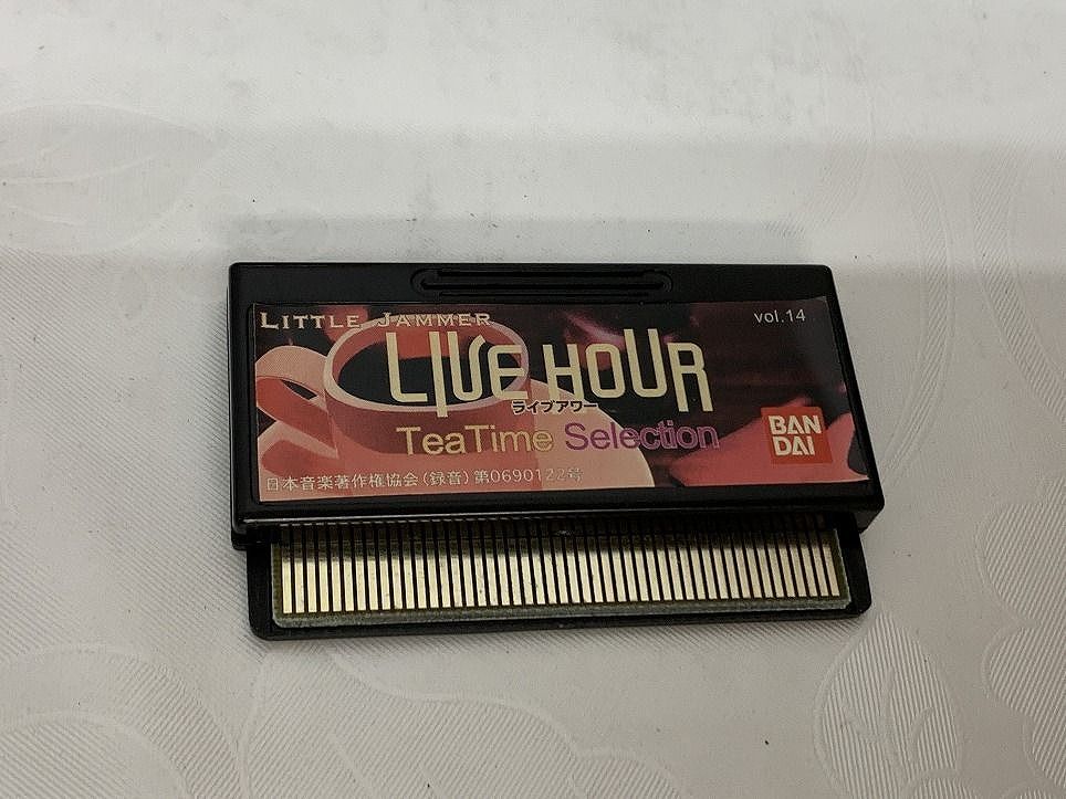 BANDAI バンダイ リトルジャマー 専用カートリッジ LIVE HOUR Tea Time