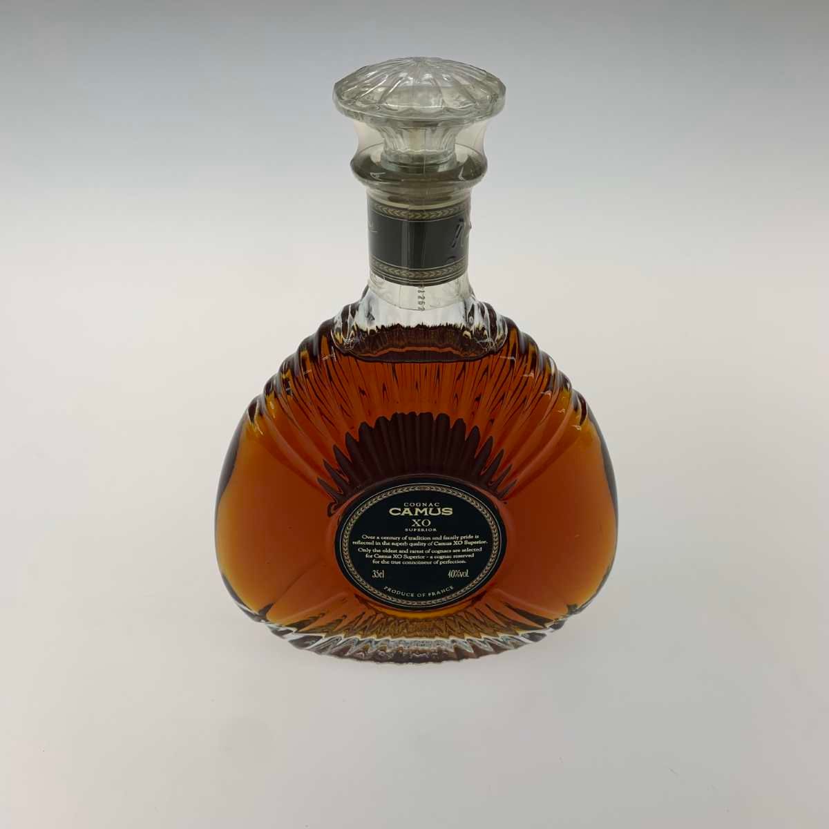 ○○ ブランデー 350ml 40％ CAMUS 購入 カミュ XO SUPERIOR 未開栓