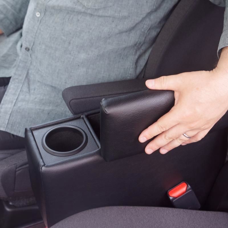 信頼できる ソリオ コンソールボックス MAD7S ソリオ バンディット ブラック アームレスト 肘置き センターコンソール センターテーブル ドリンクホルダー車内収納