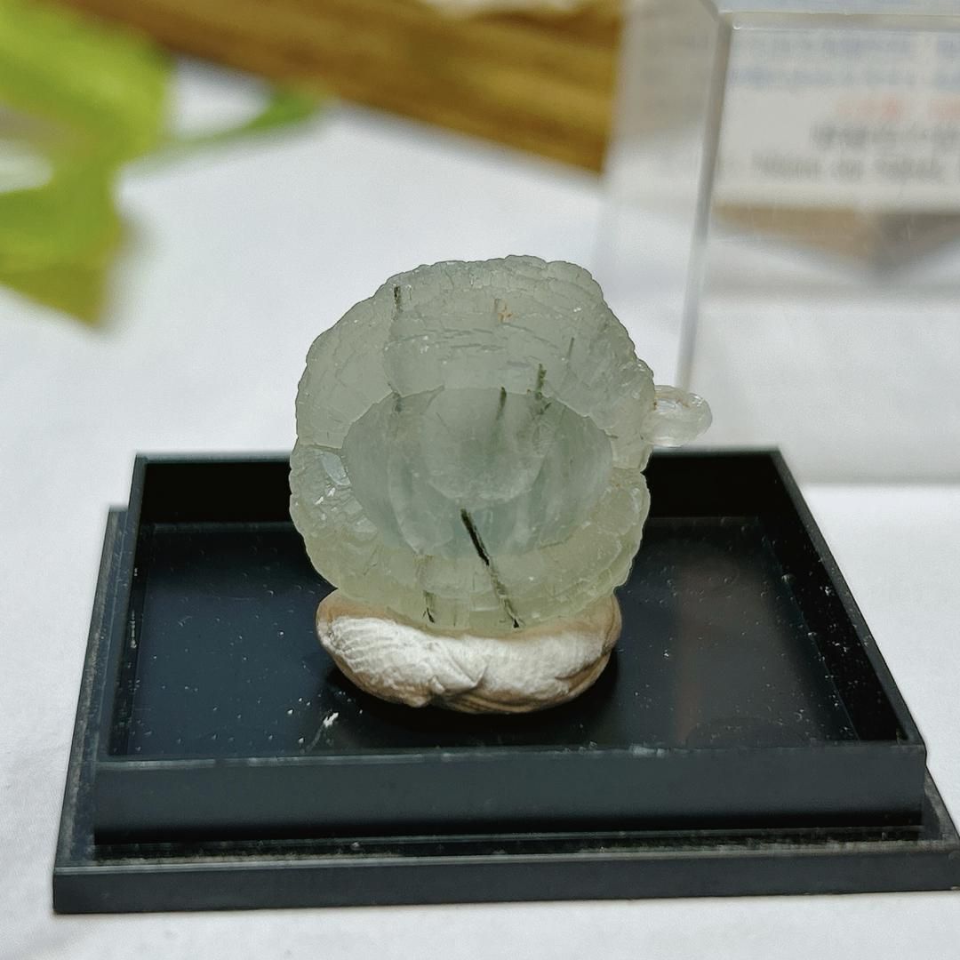 プレナイト 原石 インド産 葡萄石 天然石 パワーストーン 鉱物 - 科学、自然