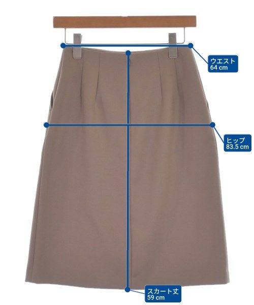 23区 ひざ丈スカート レディース 【古着】【中古】【送料無料】 - メルカリ