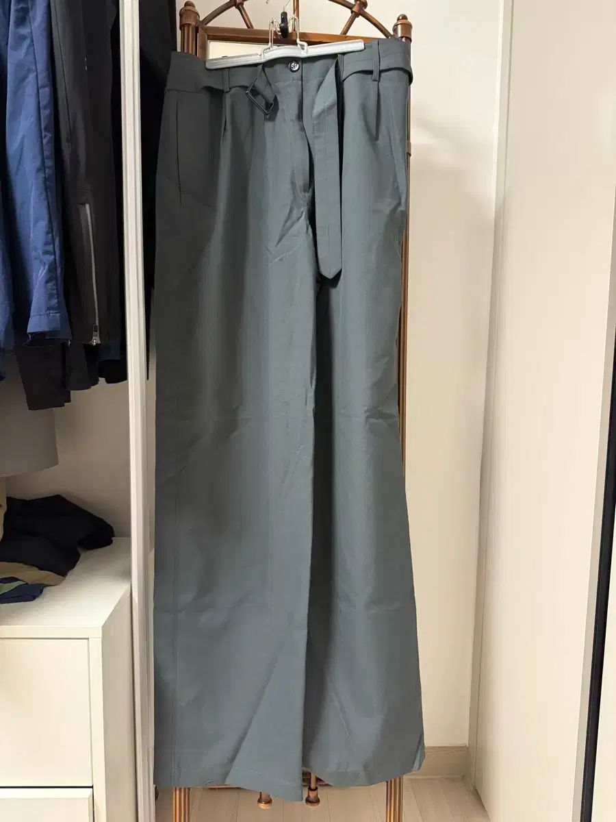 LEMAIRE ルメール 21ss ルーズパンツ アイアングレー 36