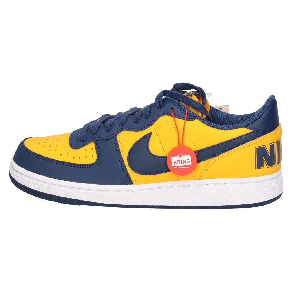 NIKE (ナイキ) TERMINATOR LOW OG Michigan FJ4206-700 ターミネーター ロー ミシガン ローカットスニーカー ネイビー/イエロー US9/27cm