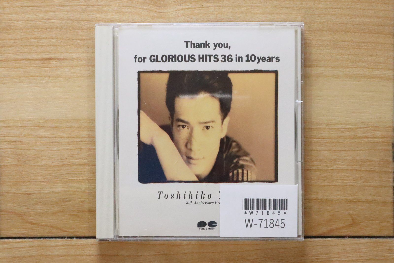 中古CD☆田原俊彦/toshihoko tahara□ Thank you，for