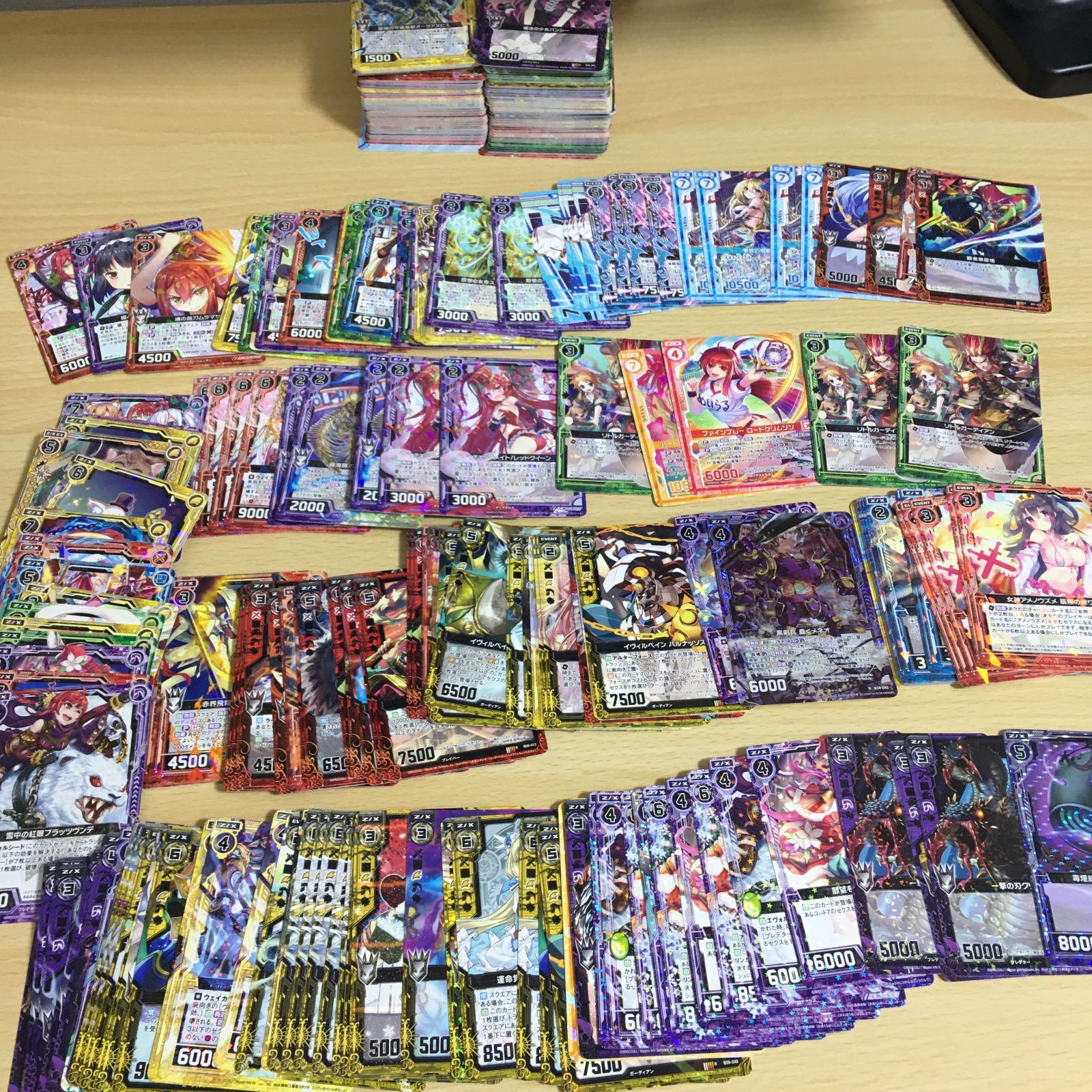 カード　まとめ売り　1000枚以上　レア　希少 全てレア 1000枚弱 ゼクス Z/X sr r uc c lr カード まとめ b006