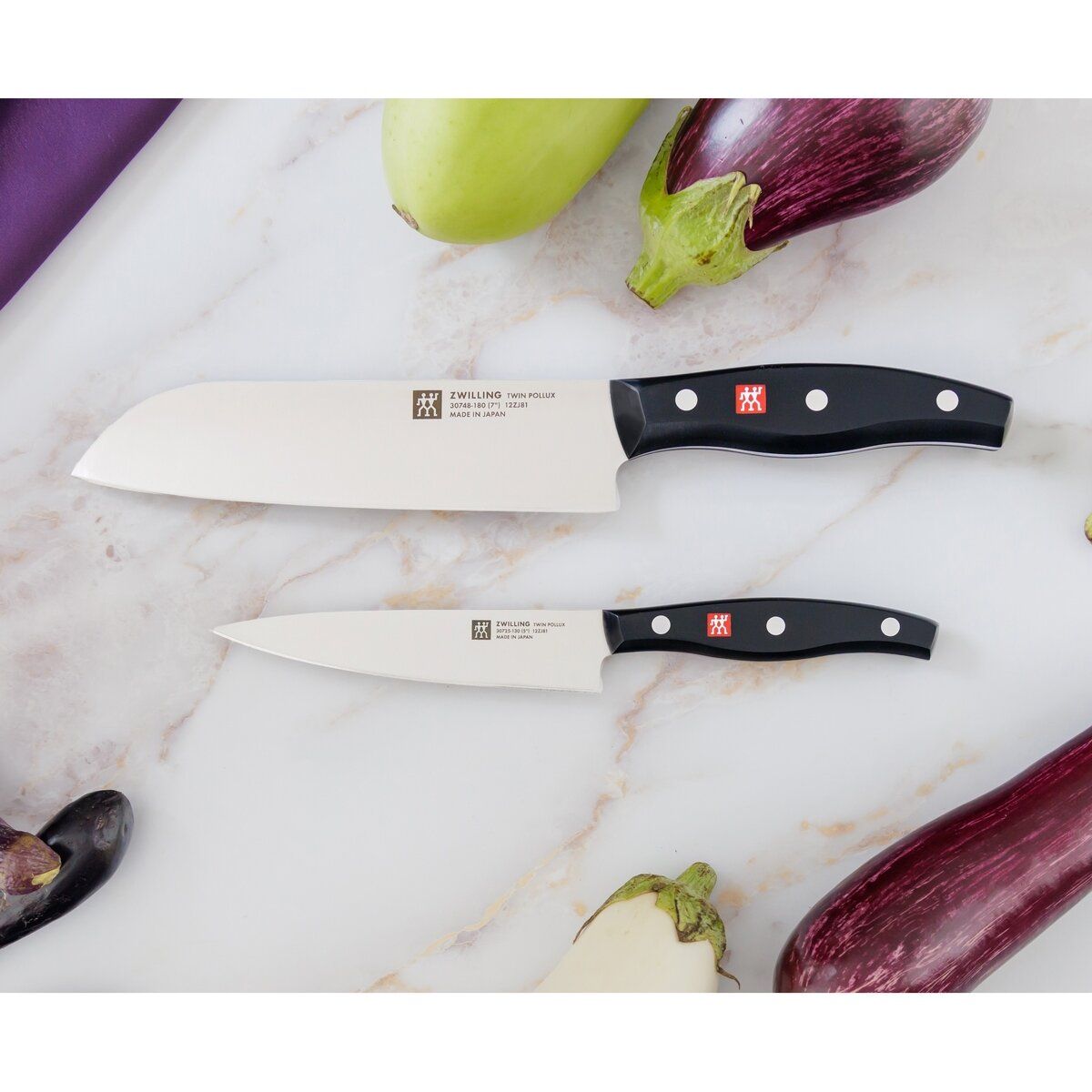 コストコ商品!ツヴィリング ポルックス 包丁2本セット 三徳18cm ペティ13cm ct38793
