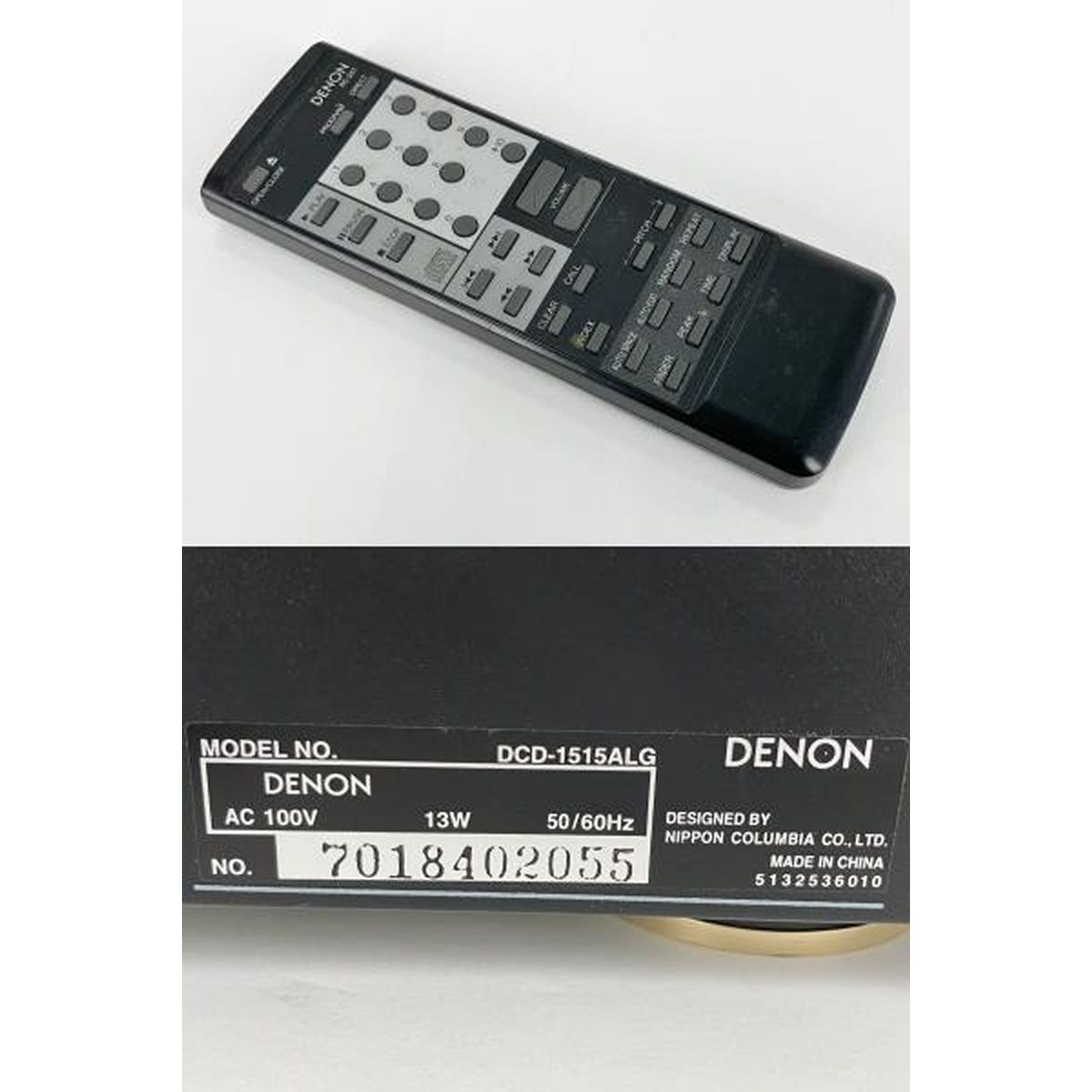 DENON DCD-1515ALG CDプレーヤー 音響機材 オーディオ Y9698023 【公式