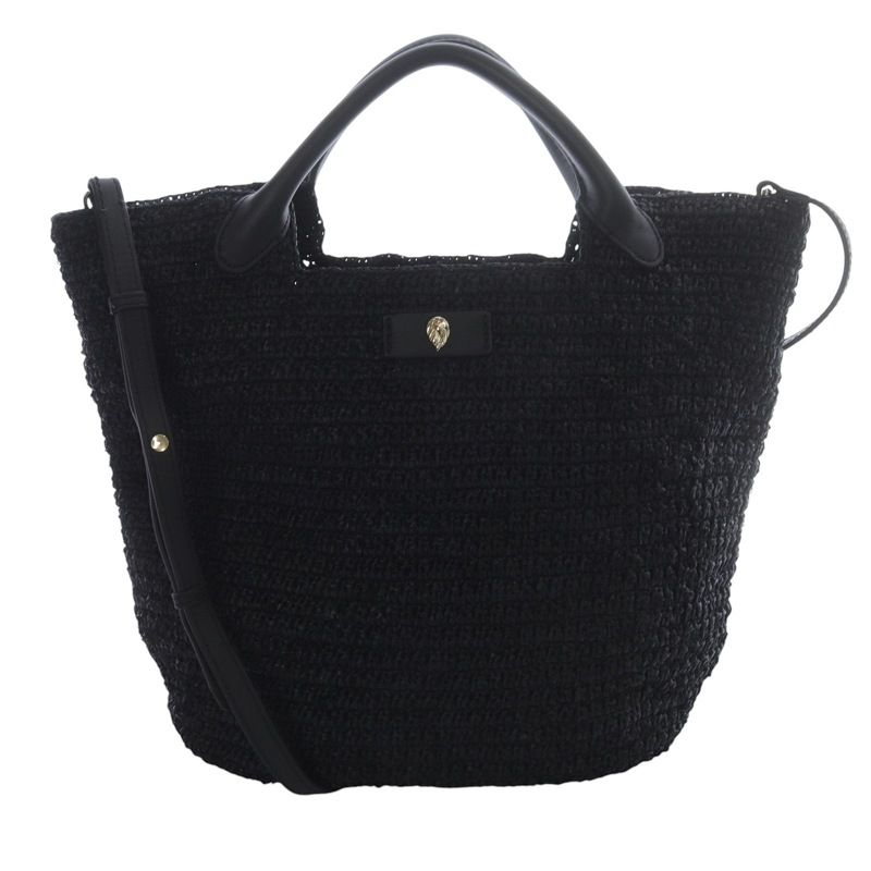 【極美品✨️】ヘレンカミンスキー Cassia S 2way ブラック 黒 Helen Kaminski HELEN KAMINSKI ヘレンカミンスキー カゴバッグ
