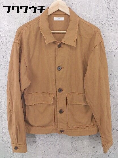LIDnM リドム 長袖 ジャケット サイズM ブラウン メンズ 【中古】 【1002801168018】
