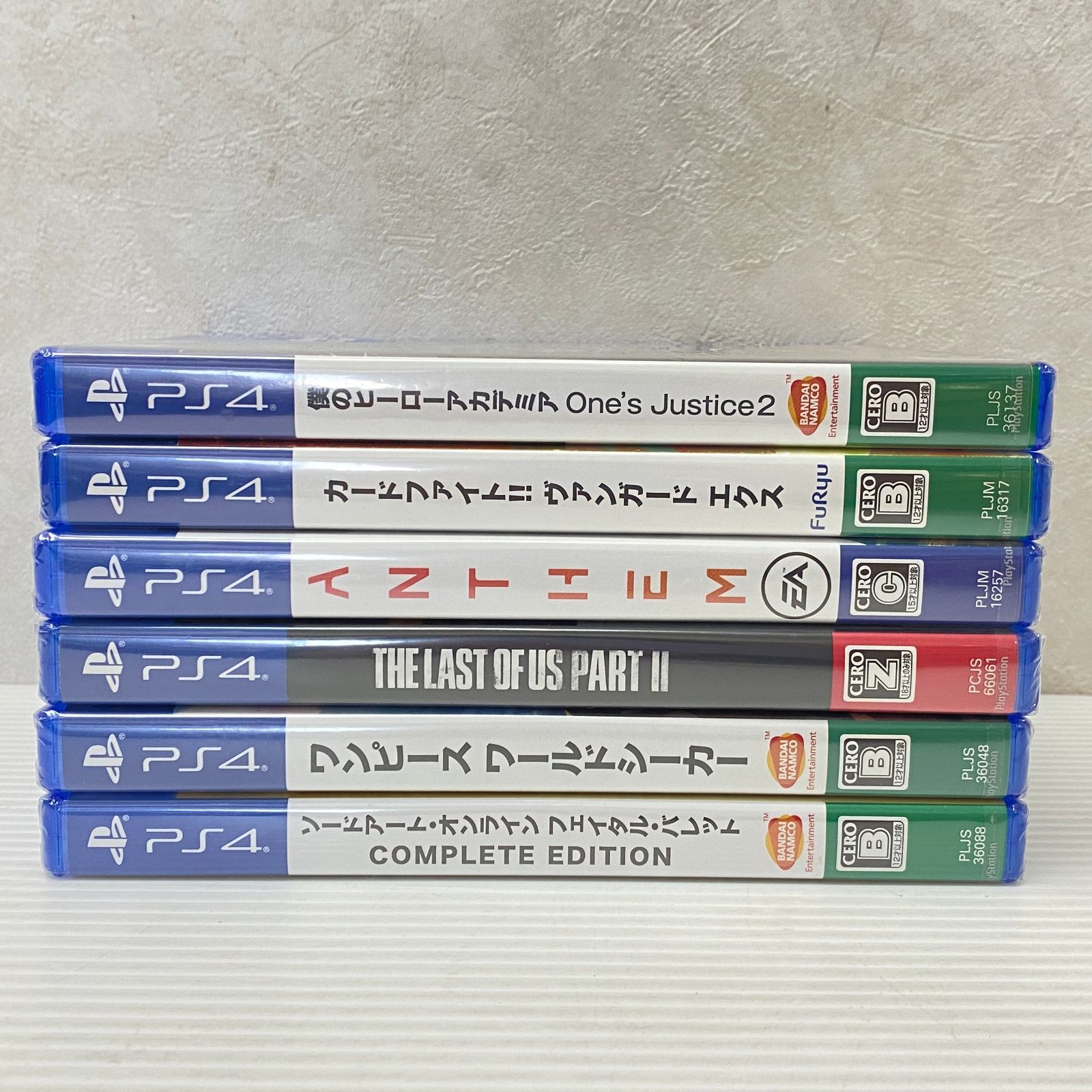 PS4ソフト 6本まとめ [PlayStation 4] 未開封品 smps4091031