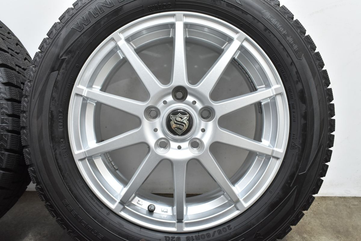 超美品バリ溝\u203c️205⁄60R16 16×6.5J+53 16インチ