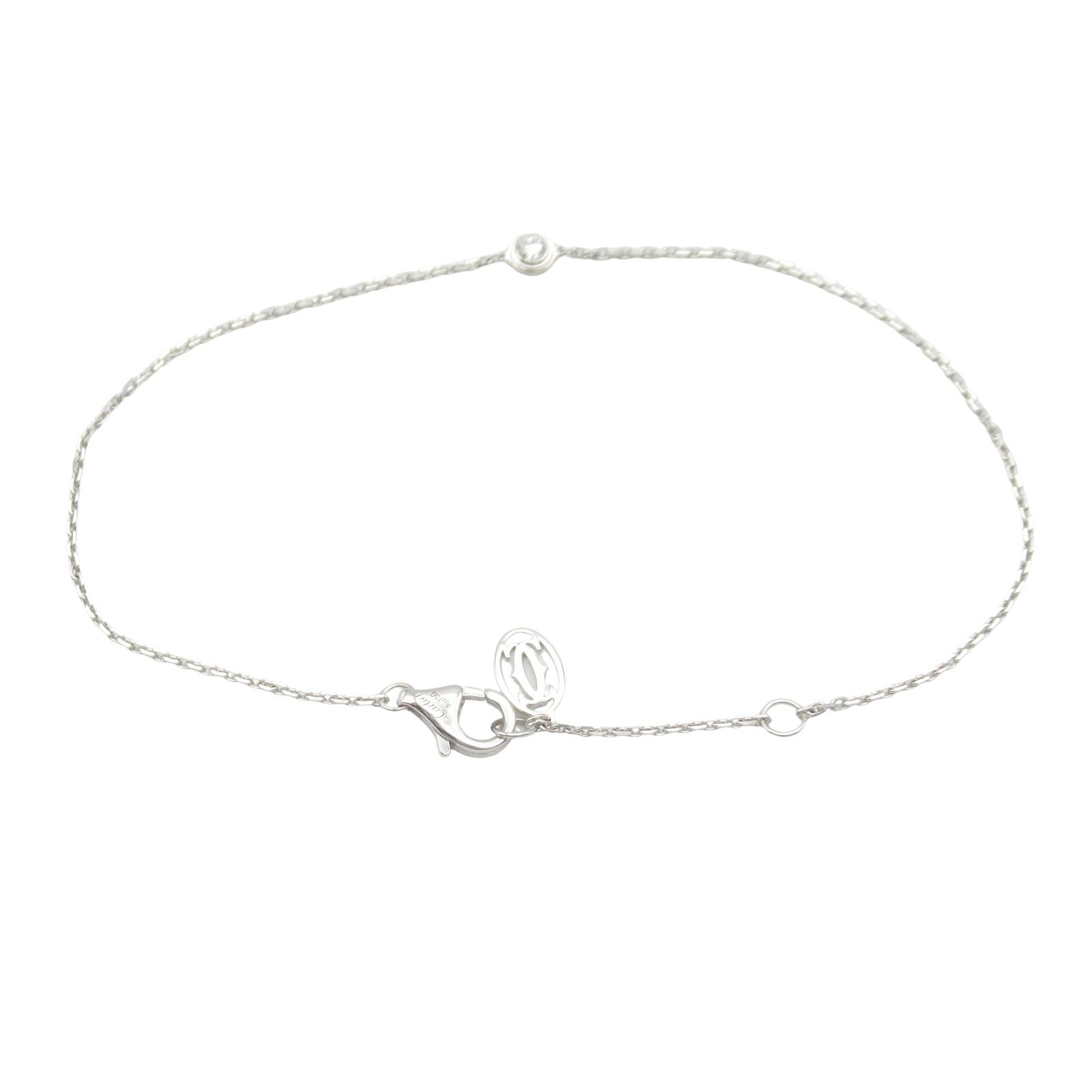【Cartier】d'Amour XS ブレスレット 18K white ダイヤ 送料込み CRB6045517 - Cartier d'Amour bracelet XS - White gold