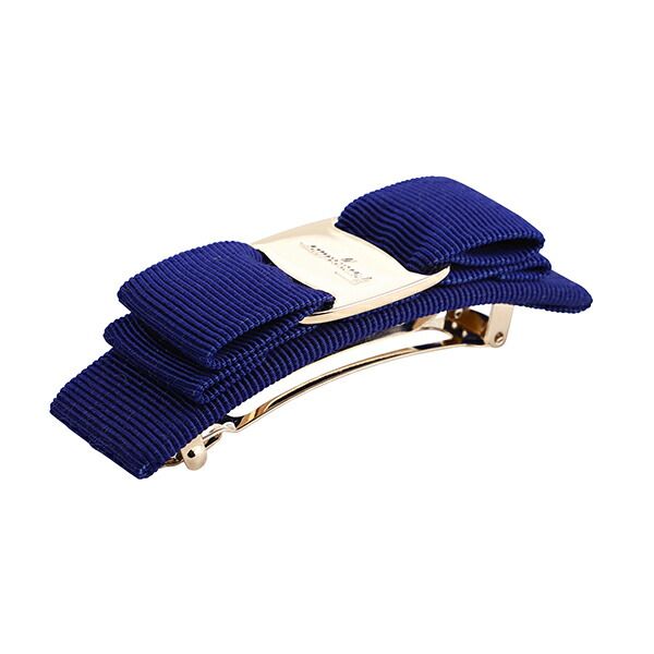 新品未使用　フェラガモ バレッタ　ブルー　FERRAGAMO 新品 フェラガモ FERRAGAMO バレッタ バレッタ ゴルフォブルー