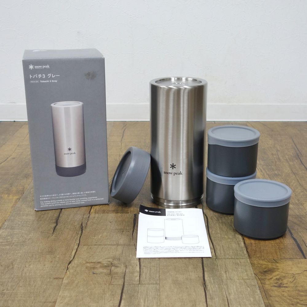 snow peak トバチ3 グレー スノーピーク Snow Peak トバチ3 グレー