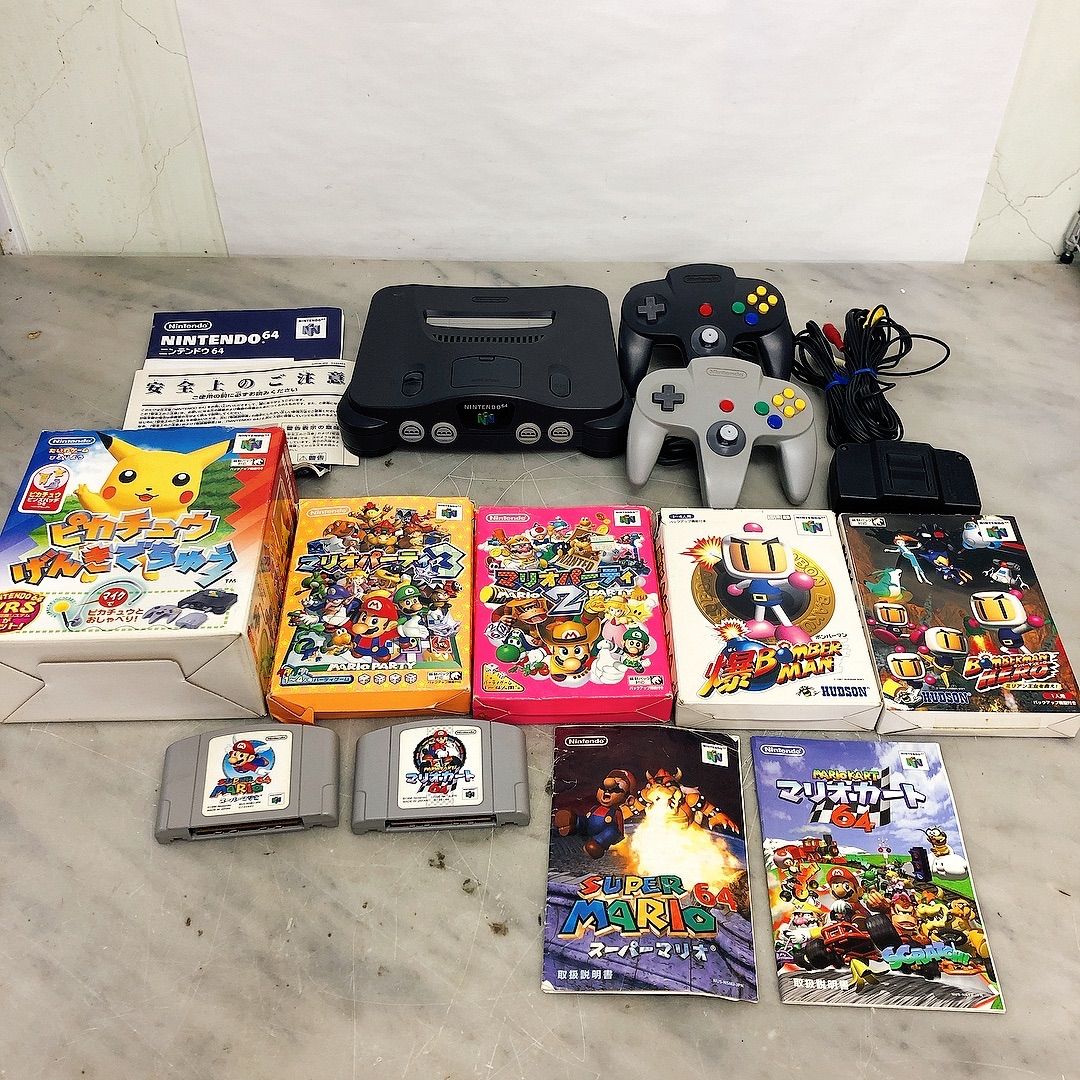 激安】 Ｎ６４ 2 □即決／完動品□ セット ゼルダの伝説 □即プレイ 