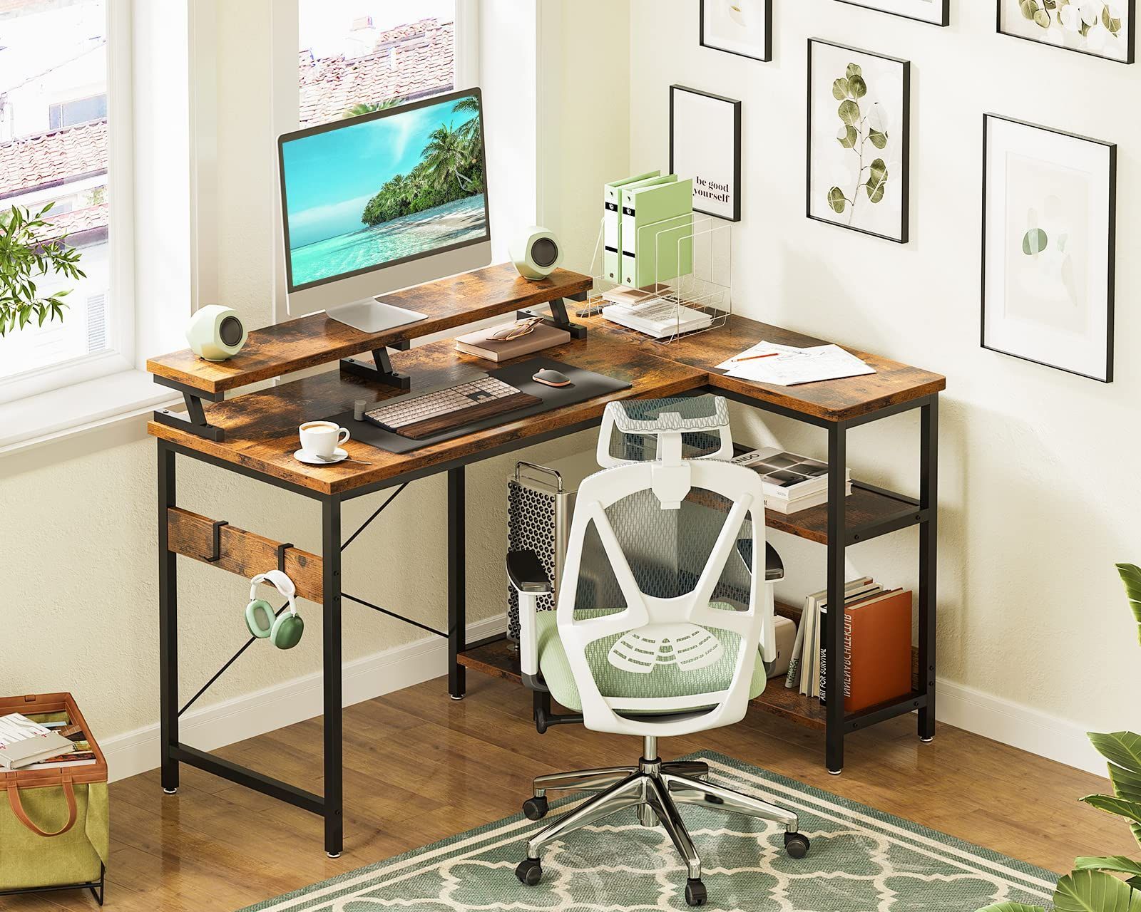 コンセント付き desk