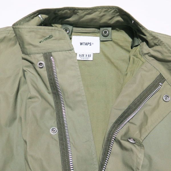 WTAPS ダブルタップス 20SS W51/JACKET.COTTON.WEATHER 201WVDT-JKM01 M-51 ジャケット コットン  ウェザー オリーブドラブ アウター モッズコート サイズ02(M) - メルカリ