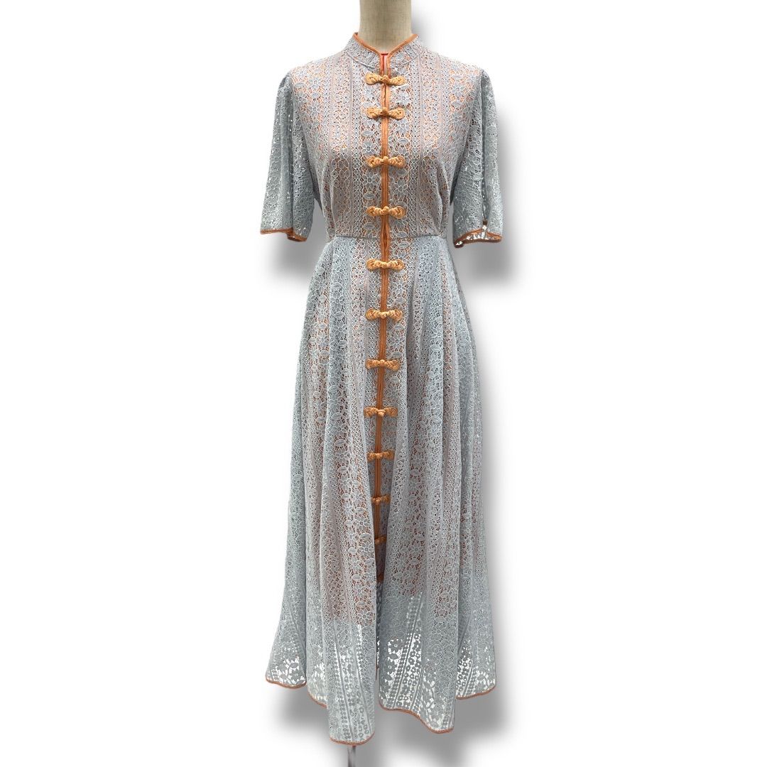 パメオポーズ　Ipanema Long Dress チャイナワンピース2 パメオポーズ Ipanema Long Dress チャイナワンピース2