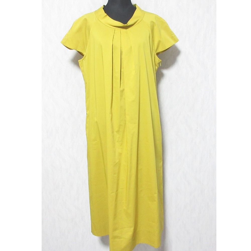 新品同様 Leilian レリアン ハイネック ショートスリーブ ロング