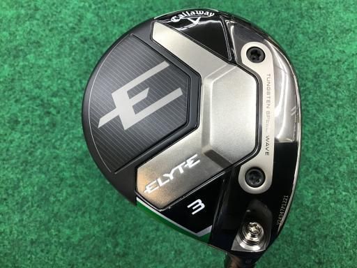 【美品】ELYTE 3W ＶＥＮＴＵＳ　ＧＲＥＥＮ　５０ キャロウェイ エリート ELYTE ゴルフ フェアウェイウッド VENTUS