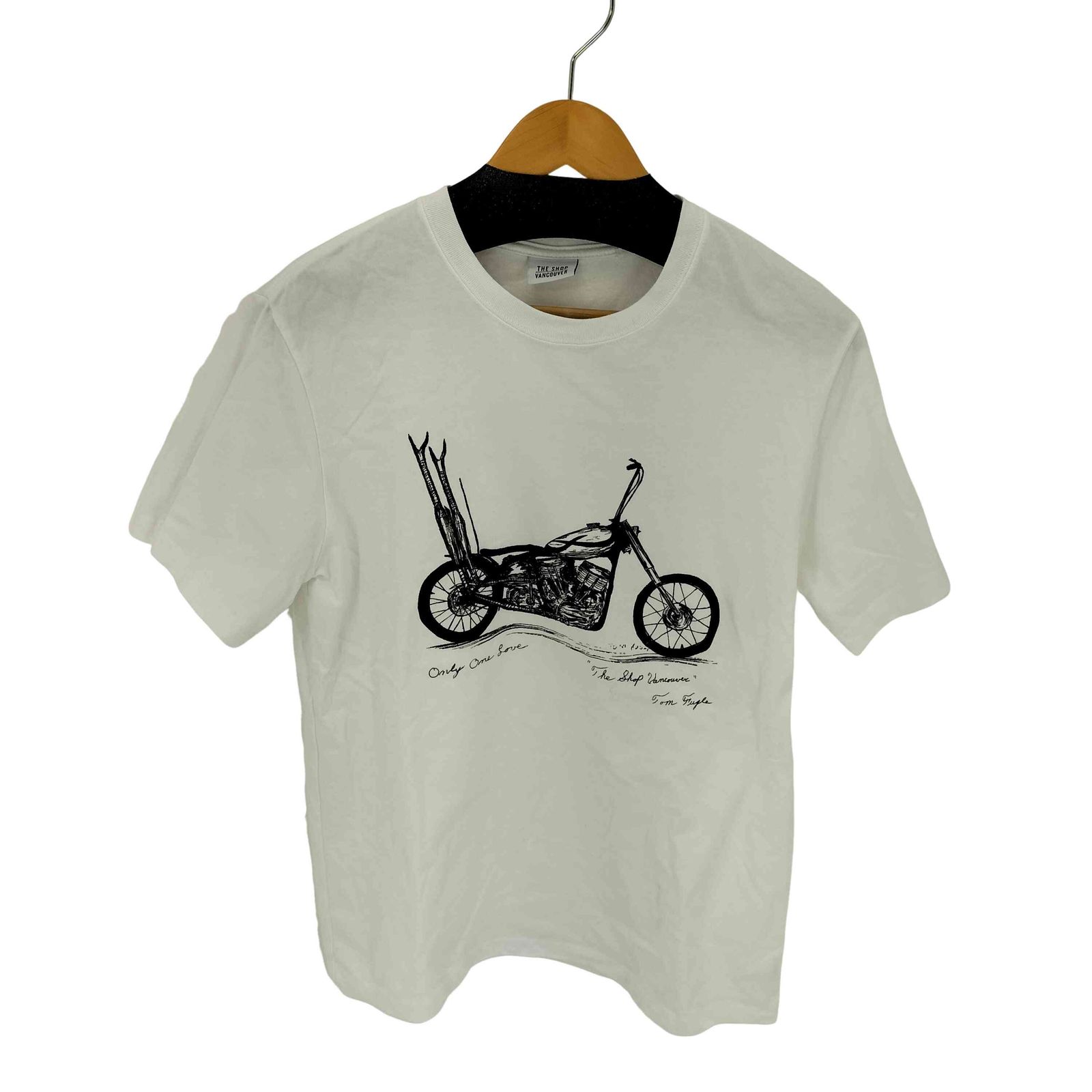 ユーズドフルギ USED古着 THE SHOP VANCOUVER 両面プリント T