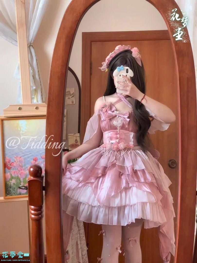 25年 ♥コスプレ ドレス 日常系ロリータセット 仮装 オリジナル 洋服 ワンピース フルセット 撮影会 舞台 イベント 原野空間-179