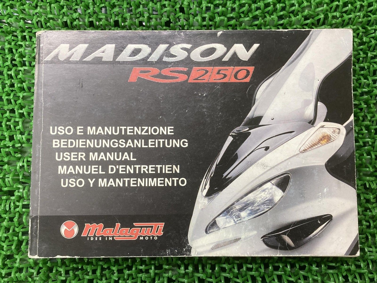 マディソンRS250 取扱説明書 マラグーティ 正規 バイク 整備書 