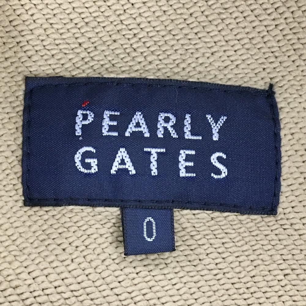 PEARLY GATES - 【超美品】パーリーゲイツ スカート 黒×ベージュ サイド一部レオパード柄 スウェット レディース 0(S) ゴルフウェア PEARLY GATES 超美品】パーリーゲイツ スカート 黒×ベージュ サイド一部