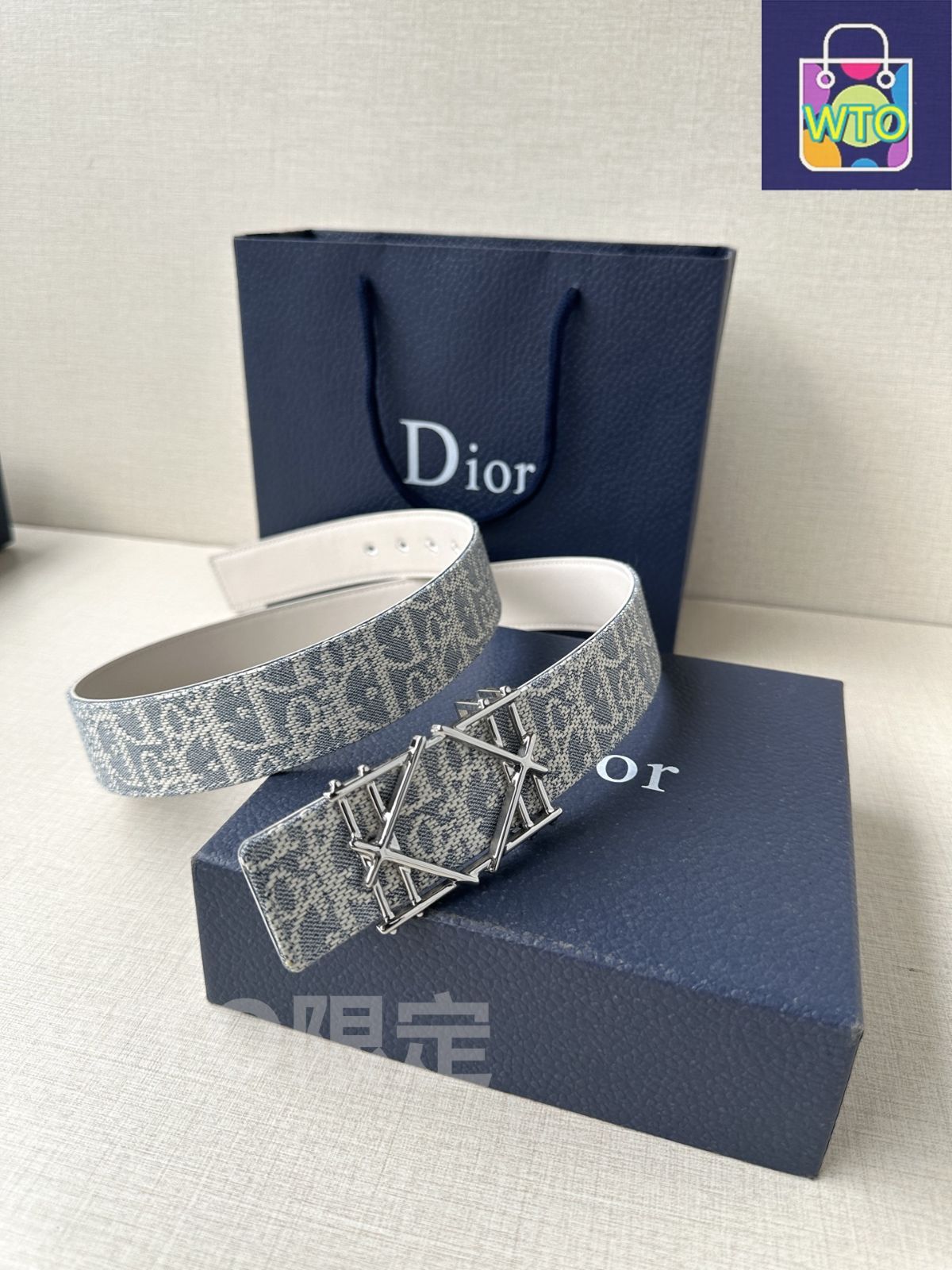Dior ディオール 30 Montaigne ベルト パールのCDロゴが可愛い♪【Dior】《30 Montaigne》ベルト (Dior