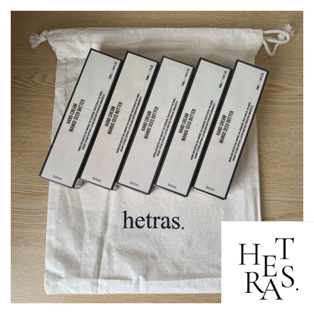 hetras. 】ヘトラス ハンドクリーム5本セット【⭐︎5種類の香り】韓国