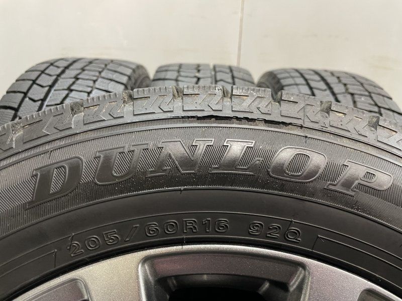 【DL WM02 205/60R16】スタッドレス【MANARAY SPORT 16インチ 6.5J5HPCD114.3+38】20年製 バリ溝 トヨタ純正ナット必須 プリウスa等 KTI280クレジットカード QRコード決済可能 DL WM02 205/60R16】スタッドレス【MANARAY SPORT 16インチ 6.5