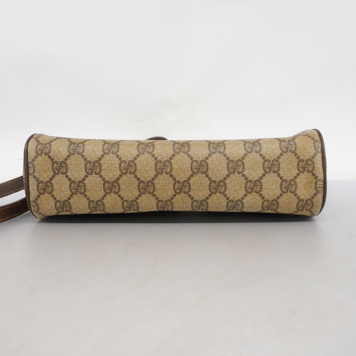 【美品】グッチ　ショルダーバッグ　GGスプリーム　ゴールド金具　シェリーライン 美品】グッチ ショルダーバッグ GGスプリーム ゴールド金具