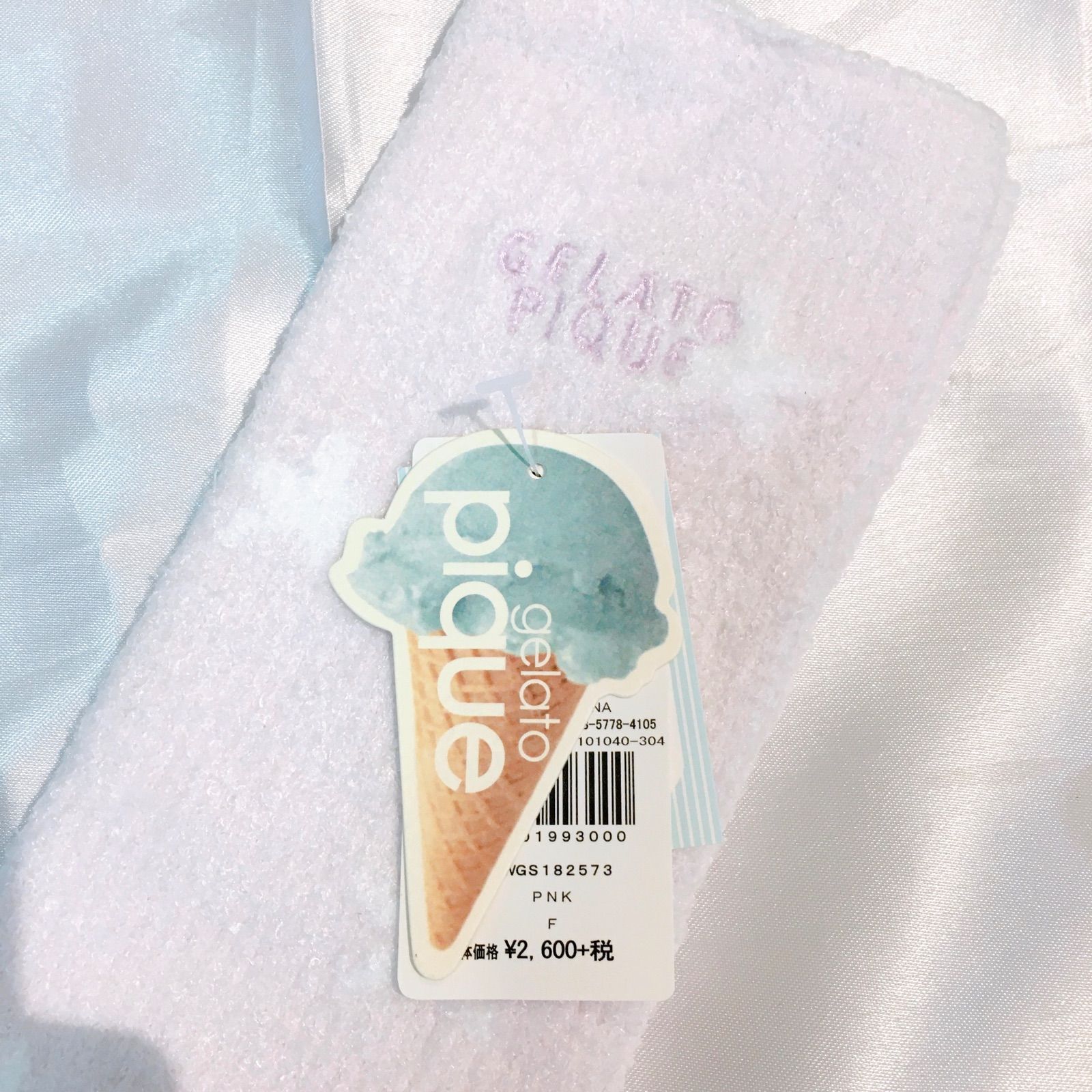 美品】タグ付き gelato pique ジェラートピケ 着圧ソックス ピンク