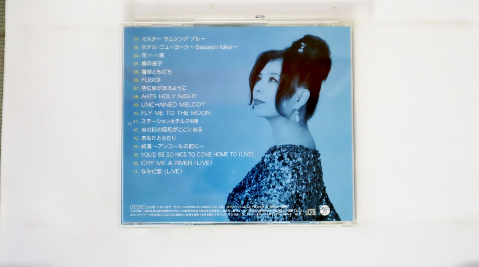 国内盤CD☆八代亜紀/ Yashiro Aki□ Mr.SOMETHING BLUE ~Aki's