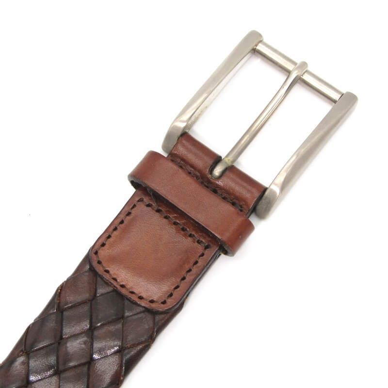 【Vintage】Anderson's　高級イタリアンレザーベルト　本厚革/真鍮 Vintage】Andersons 高級イタリアンレザーベルト 本厚革/