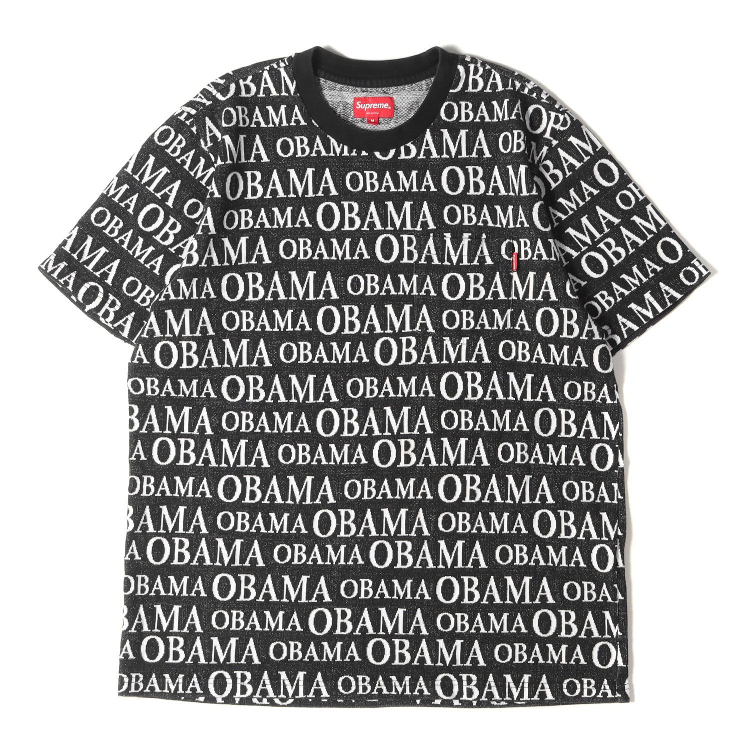 Supreme シュプリーム Tシャツ サイズ:M 18AW オバマ ジャガード 半袖