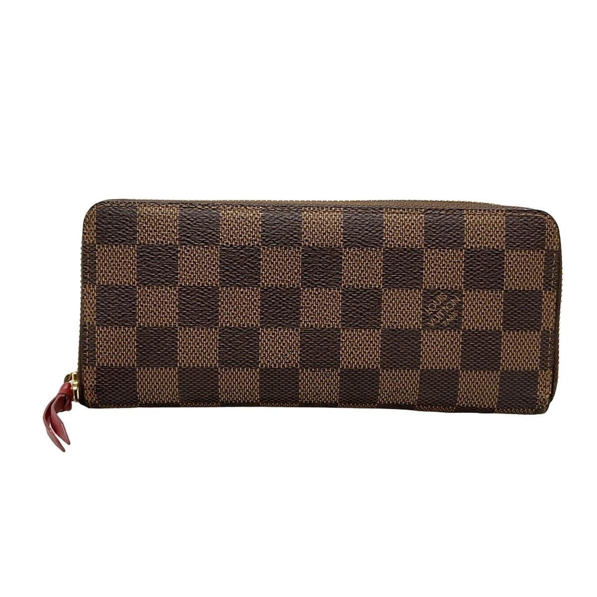 LOUIS VUITTON ルイヴィトン 長財布 ダミエ ポルトフォイユクレマンス N60534 スリーズ