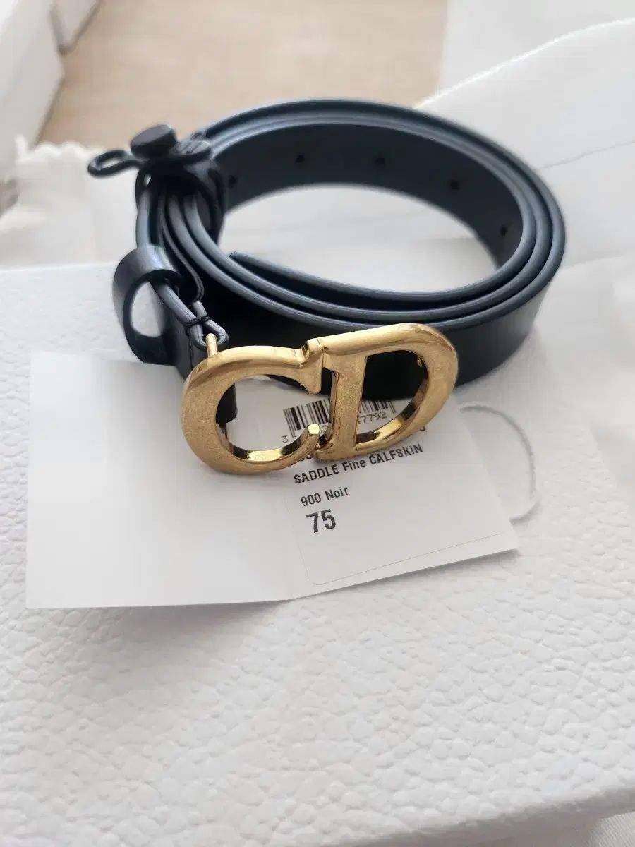 本物の新製品 フルステイ) Dior(ディオール) サドルベルト 75