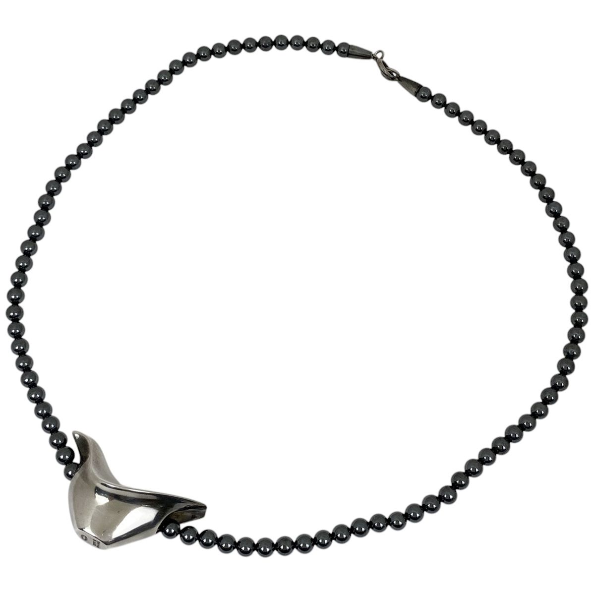 ジョージジェンセン　鳥モチーフ　ネックレス　シルバー ジョージジェンセン Georg Jensen デザイン ネックレス バード