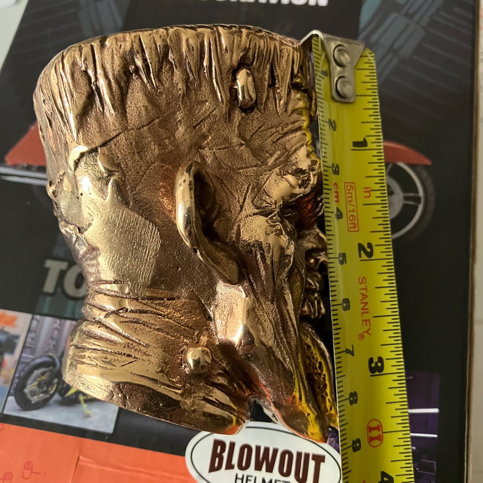 シフトノブ BRASS 真鍮 ハーレー ナックル パン フランケン チョッパー 