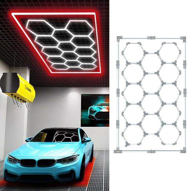 ガレージライト カラフルLED